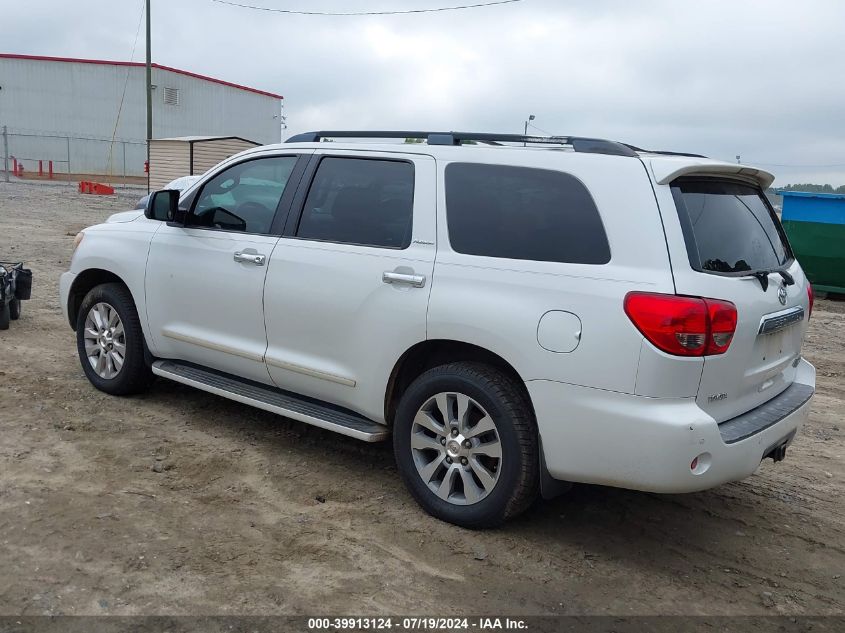 2008 Toyota Sequoia Platinum VIN: 5TDBY67A48S005245 Lot: 39913124