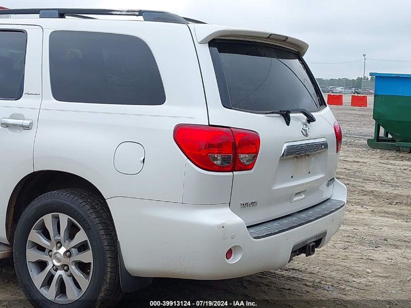 2008 Toyota Sequoia Platinum VIN: 5TDBY67A48S005245 Lot: 39913124