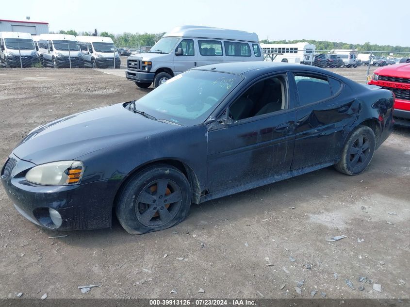 2005 Pontiac Grand Prix VIN: 2G2WP522851284432 Lot: 39913126