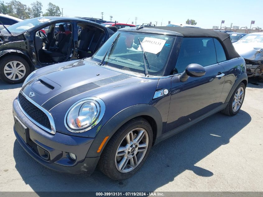 2012 Mini Cooper S S VIN: WMWZP3C56CT250015 Lot: 39913131