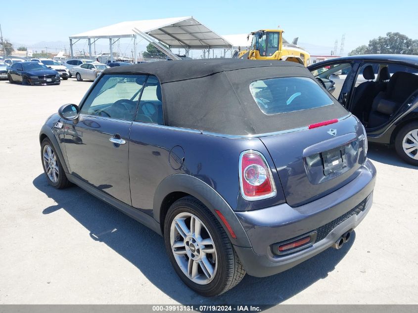 2012 Mini Cooper S S VIN: WMWZP3C56CT250015 Lot: 39913131