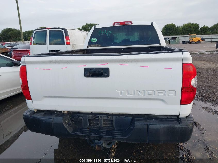 2018 Toyota Tundra Sr 4.6L V8 VIN: 5TFRM5F14JX129523 Lot: 39913150