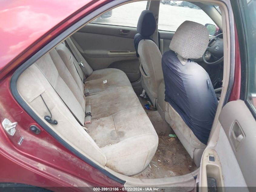 2004 Toyota Camry Le VIN: 4T1BE32K04U376038 Lot: 39913186