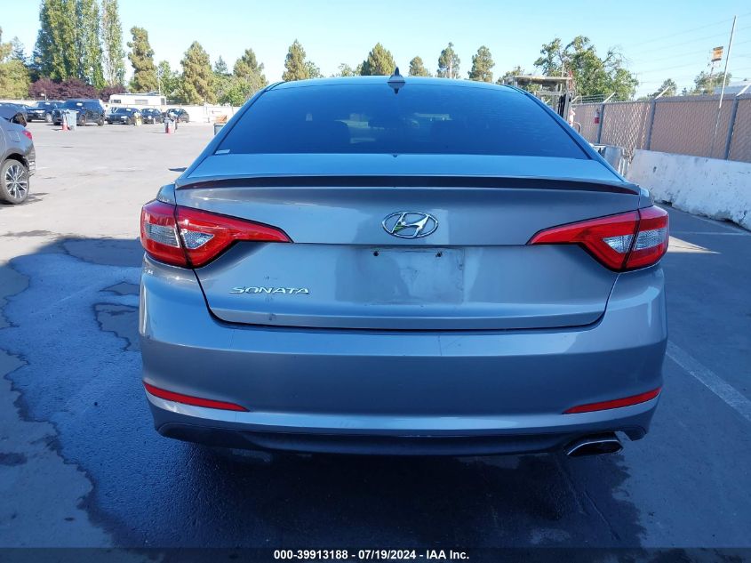 2015 HYUNDAI SONATA SE - 5NPE24AF3FH017686