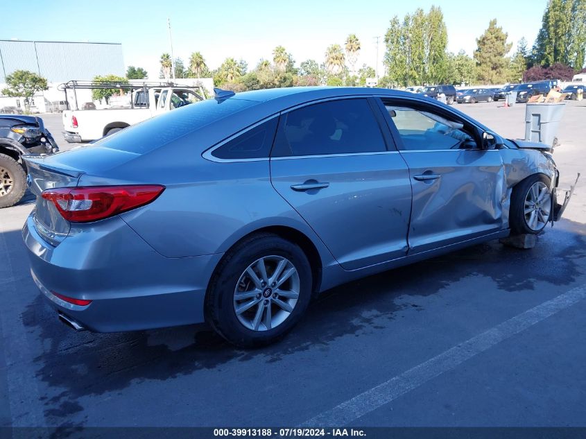 2015 HYUNDAI SONATA SE - 5NPE24AF3FH017686