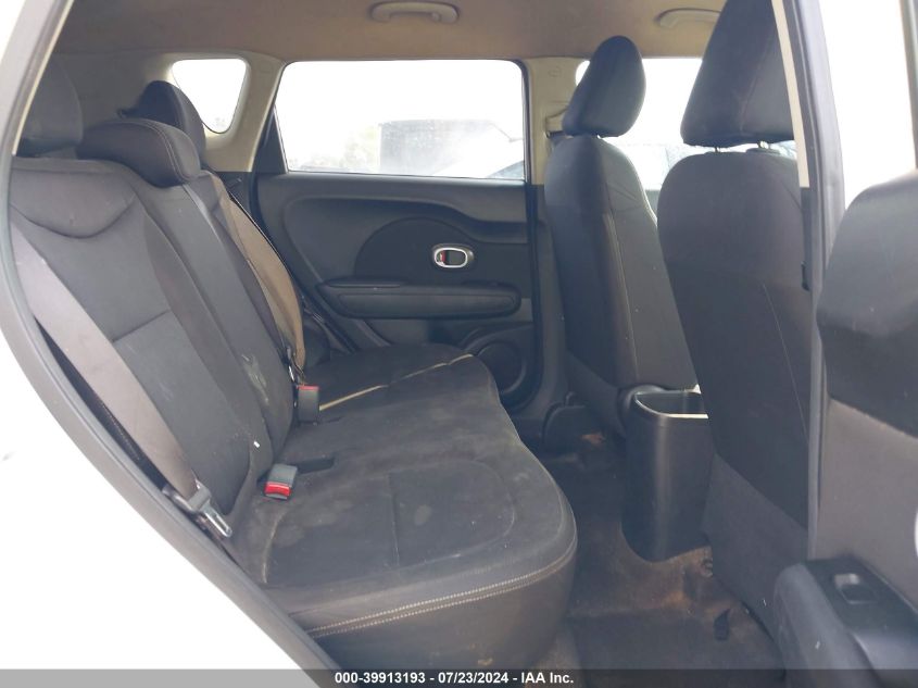 2016 Kia Soul VIN: KNDJN2A26G7399547 Lot: 39913193