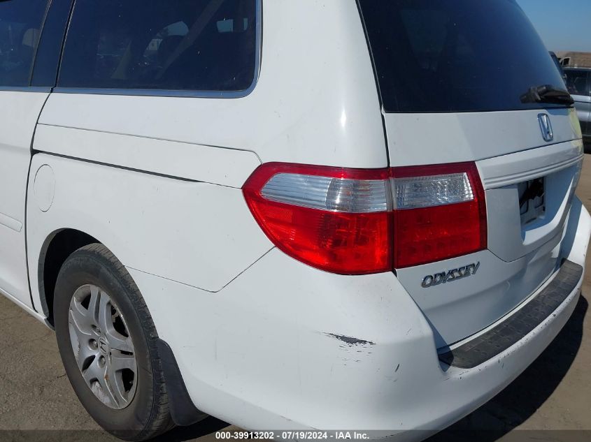 2007 Honda Odyssey Exl VIN: 5FNRL38697B139936 Lot: 39913202