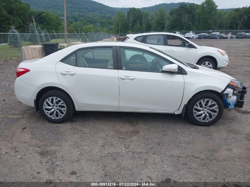 2018 TOYOTA COROLLA LE - 5YFBURHE4JP807954