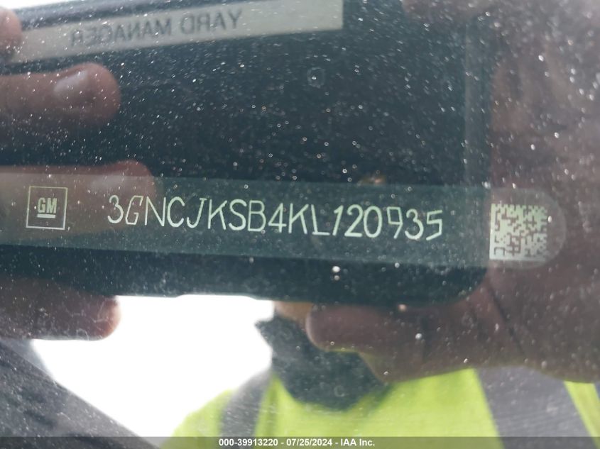 2019 Chevrolet Trax Ls VIN: 3GNCJKSB4KL120935 Lot: 39913220