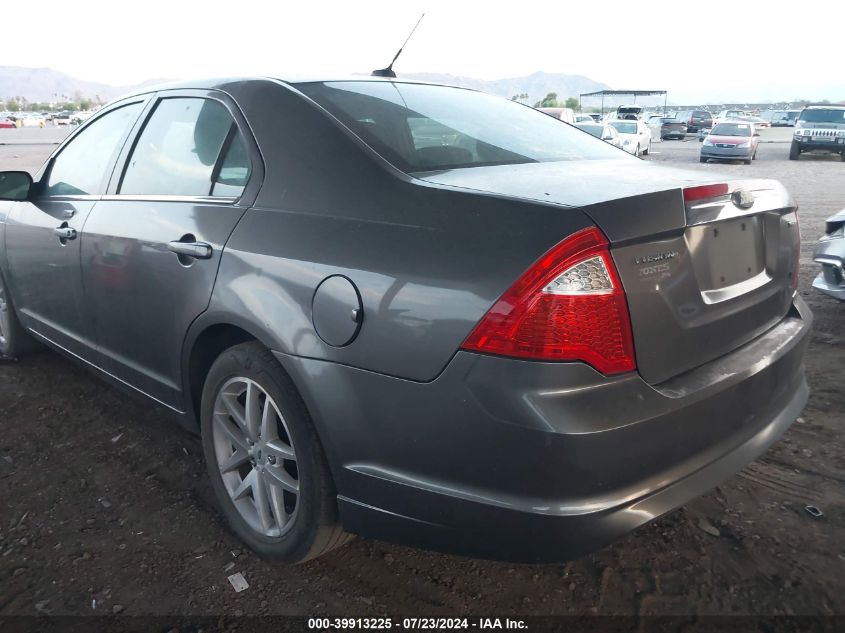 2011 Ford Fusion Sel VIN: 3FAHP0JA4BR275708 Lot: 39913225