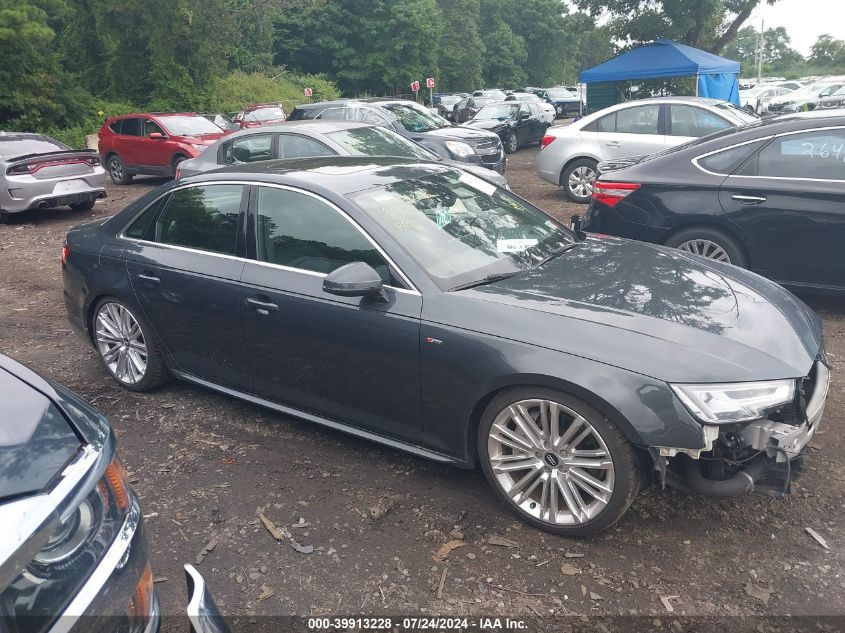 2017 AUDI A4 2.0T PREMIUM - WAUFNAF40HN044233