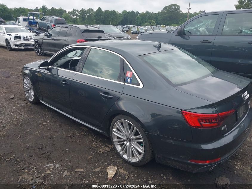 2017 AUDI A4 2.0T PREMIUM - WAUFNAF40HN044233