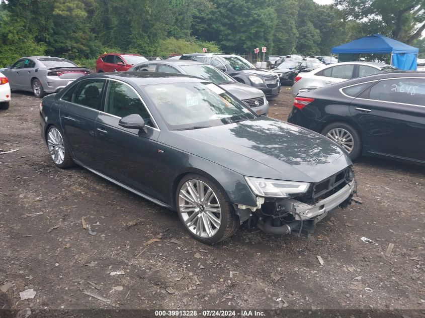 2017 AUDI A4 2.0T PREMIUM - WAUFNAF40HN044233