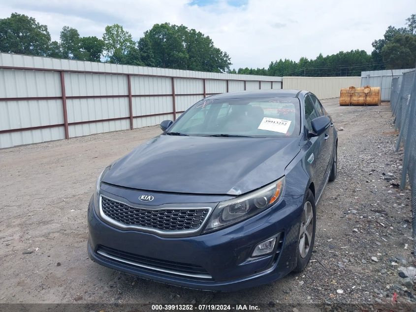 KNAGM4AD2F5082267 | 2015 KIA OPTIMA HYBRID