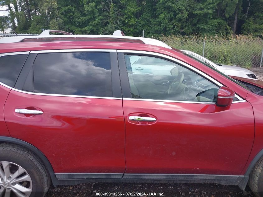 2015 Nissan Rogue Sv VIN: 5N1AT2MT2FC911719 Lot: 39913256