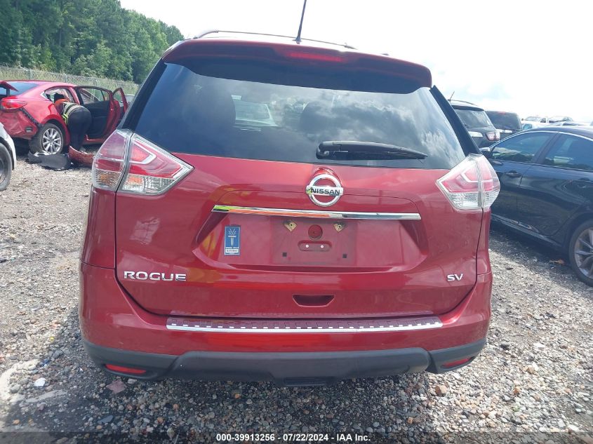 2015 Nissan Rogue Sv VIN: 5N1AT2MT2FC911719 Lot: 39913256