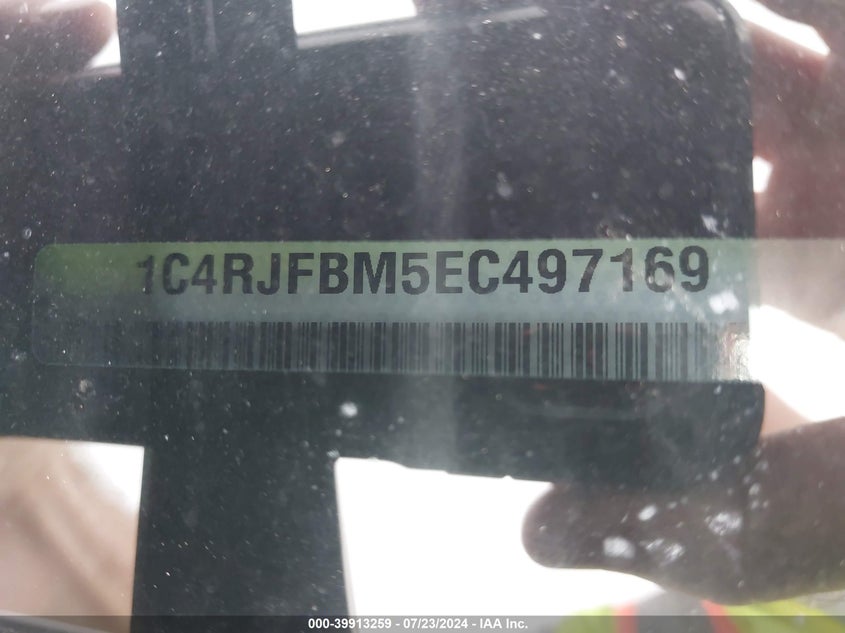 2014 JEEP GRAND CHEROKEE LIMITED - 1C4RJFBM5EC497169