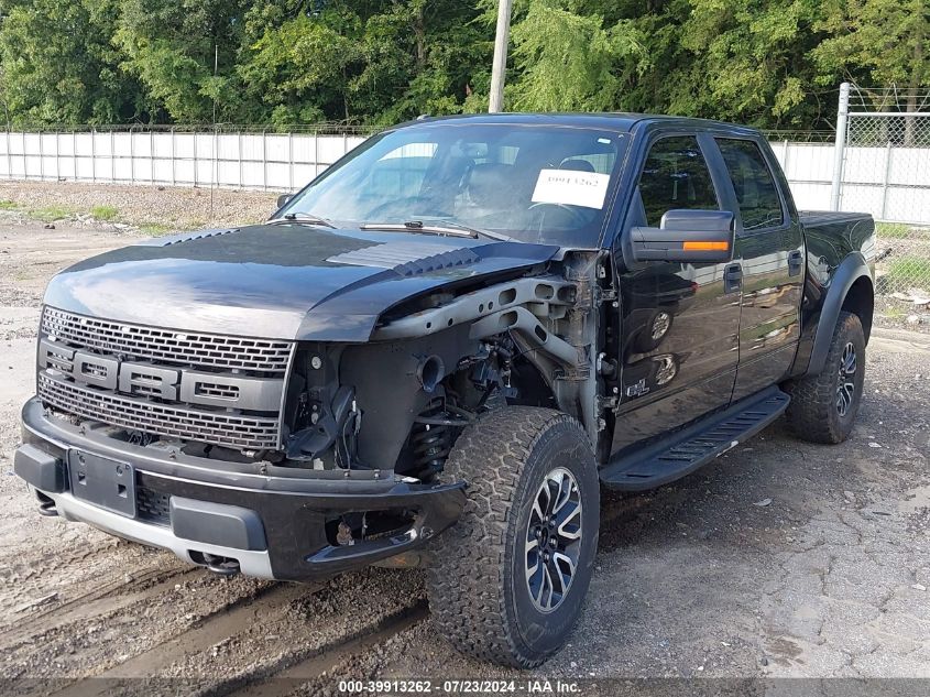 2013 Ford F-150 Svt Raptor VIN: 1FTFW1R69DFB41416 Lot: 39913262