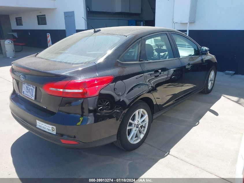 2017 Ford Focus Se VIN: 1FADP3F24HL320090 Lot: 39913274