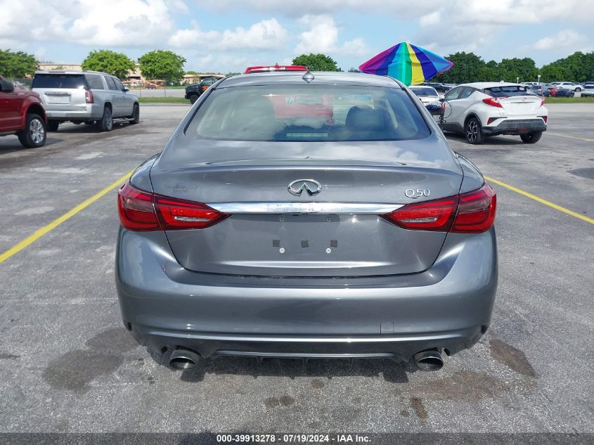 2019 Infiniti Q50 3.0T Luxe VIN: JN1EV7AP3KM515617 Lot: 39913278