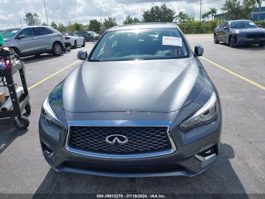 2019 Infiniti Q50 3.0T Luxe VIN: JN1EV7AP3KM515617 Lot: 39913278