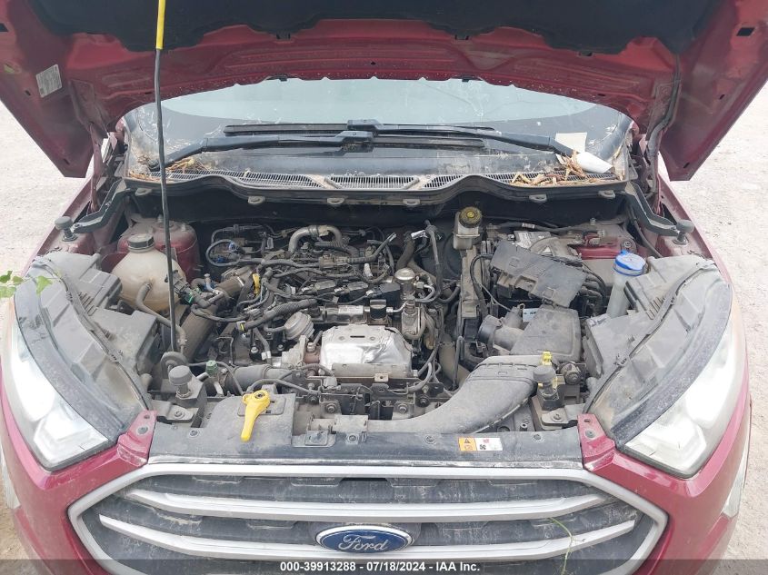 2020 Ford Ecosport Se VIN: MAJ3S2GE7LC324284 Lot: 39913288