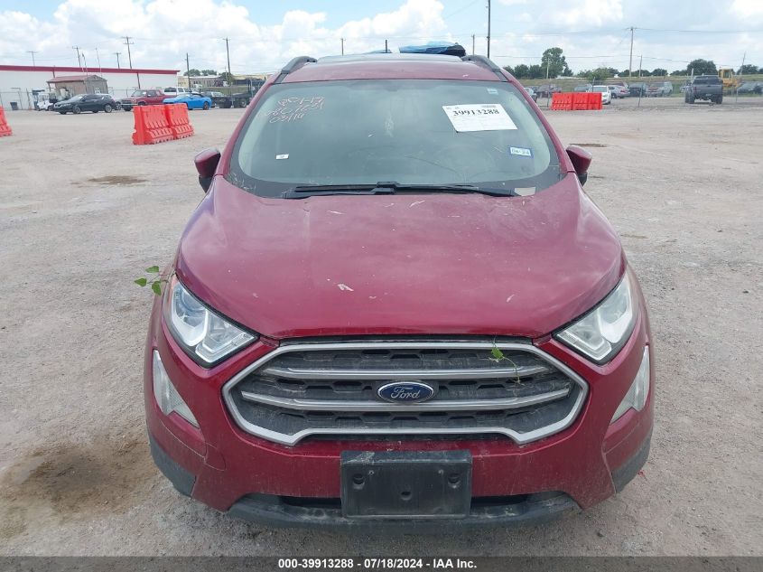 2020 Ford Ecosport Se VIN: MAJ3S2GE7LC324284 Lot: 39913288