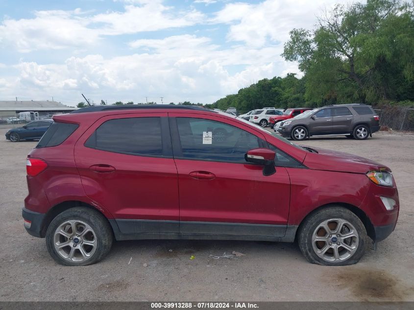 2020 Ford Ecosport Se VIN: MAJ3S2GE7LC324284 Lot: 39913288