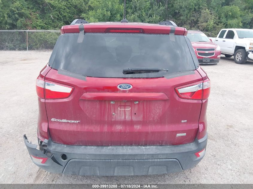 2020 Ford Ecosport Se VIN: MAJ3S2GE7LC324284 Lot: 39913288