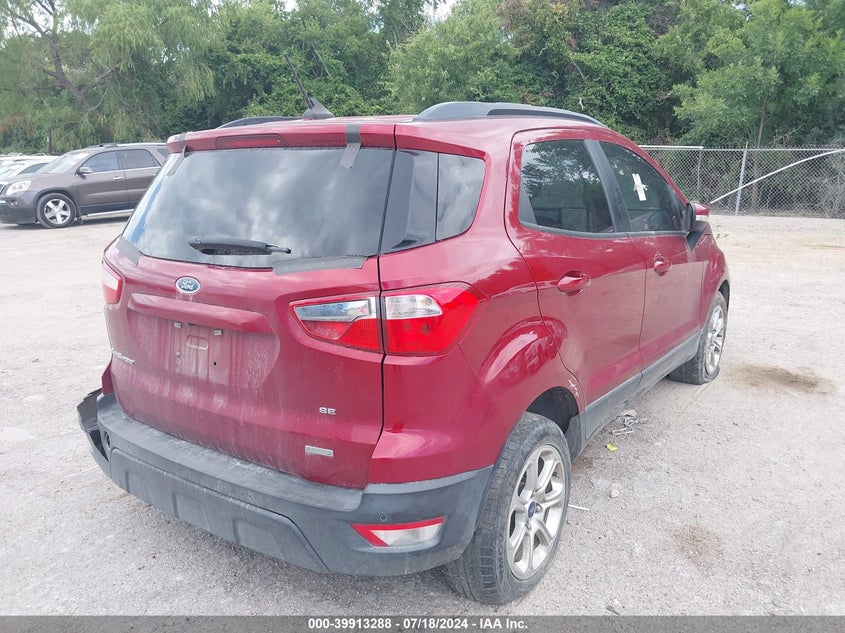 VIN MAJ3S2GE7LC324284 2020 FORD ECOSPORT SE