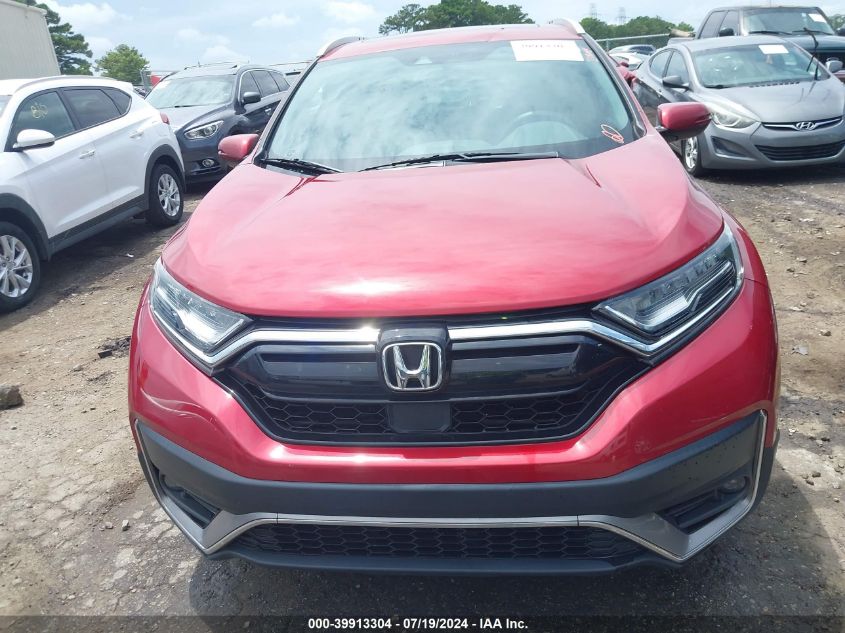 2021 Honda Cr-V 2Wd Touring VIN: 7FARW1H9XME006155 Lot: 39913304