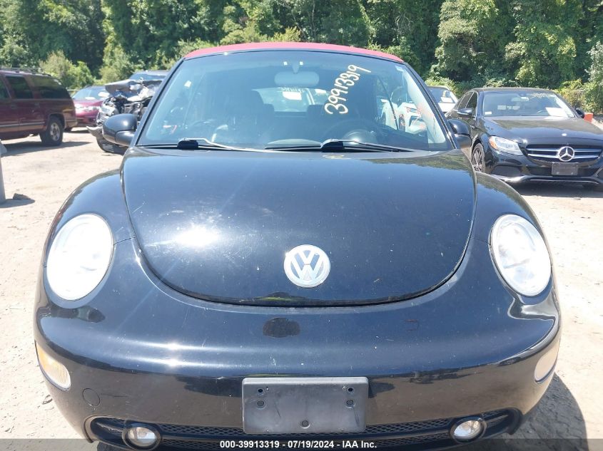 2003 Volkswagen New Beetle Gls/Gls 1.8T VIN: 3VWCD21Y13M324526 Lot: 39913319