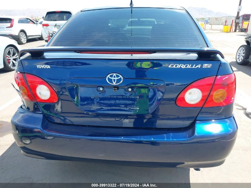 2004 Toyota Corolla Le VIN: 1NXBR32E74Z339146 Lot: 39913322