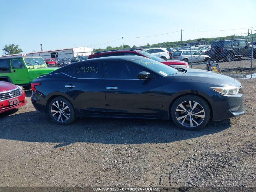 2017 Nissan Maxima 3.5S/Sv/Sl/Sr/Plat VIN: 1N4AA6AP4HC377429 Lot: 39913323