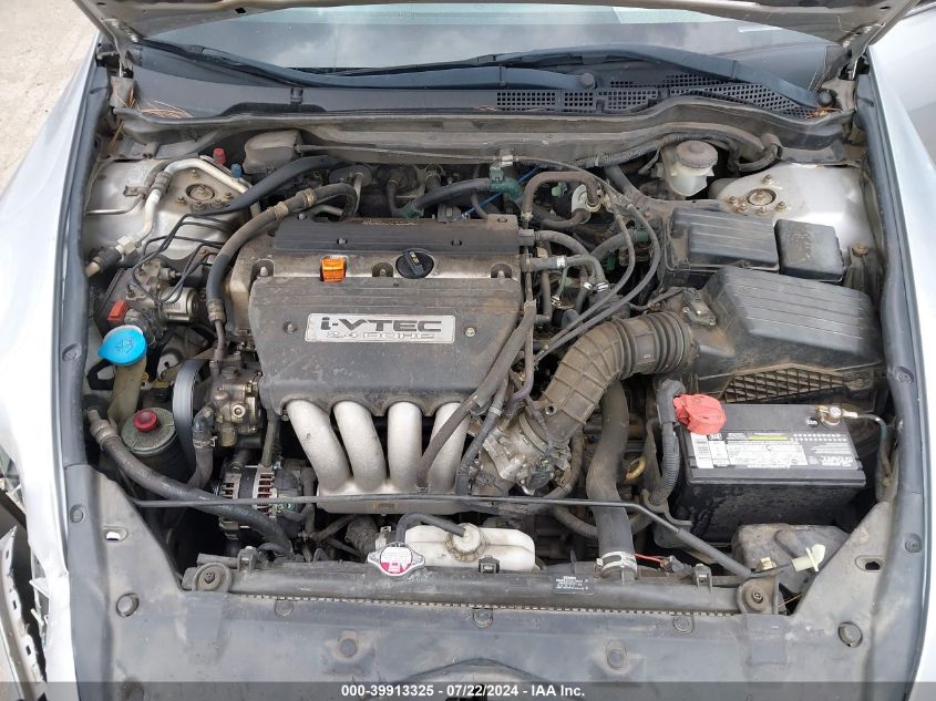 2004 Honda Accord 2.4 Lx VIN: 3HGCM56344G700414 Lot: 39913325