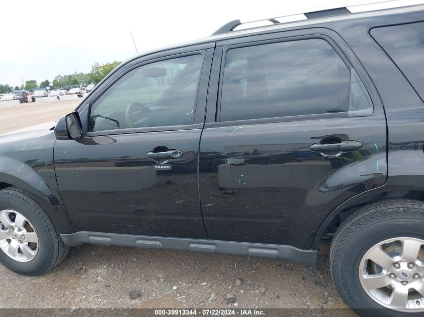 2011 Ford Escape Limited VIN: 1FMCU0EG0BKB85077 Lot: 39913344