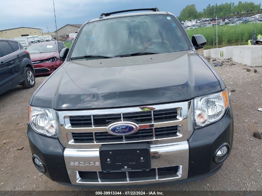 2011 Ford Escape Limited VIN: 1FMCU0EG0BKB85077 Lot: 39913344