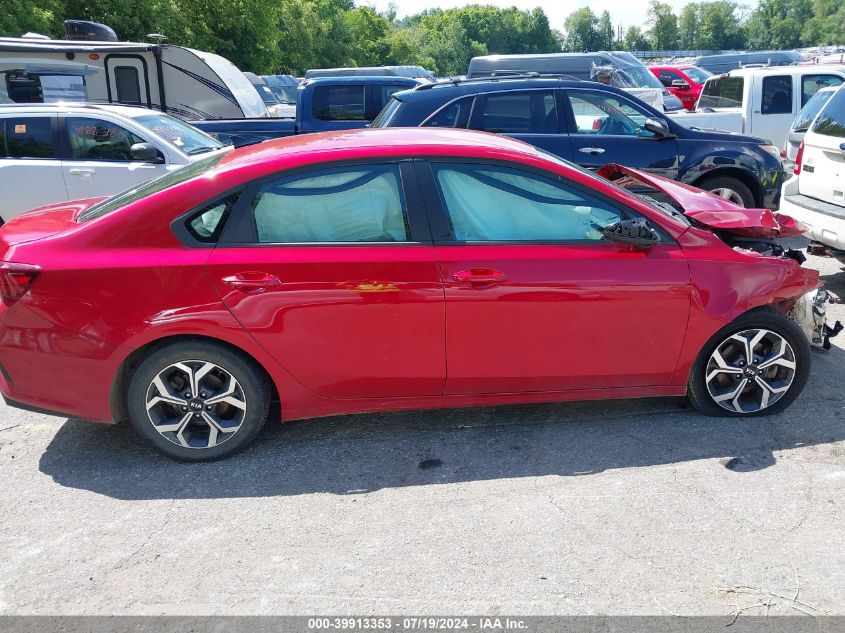 2021 Kia Forte Lxs VIN: 3KPF24AD2ME297623 Lot: 39913353