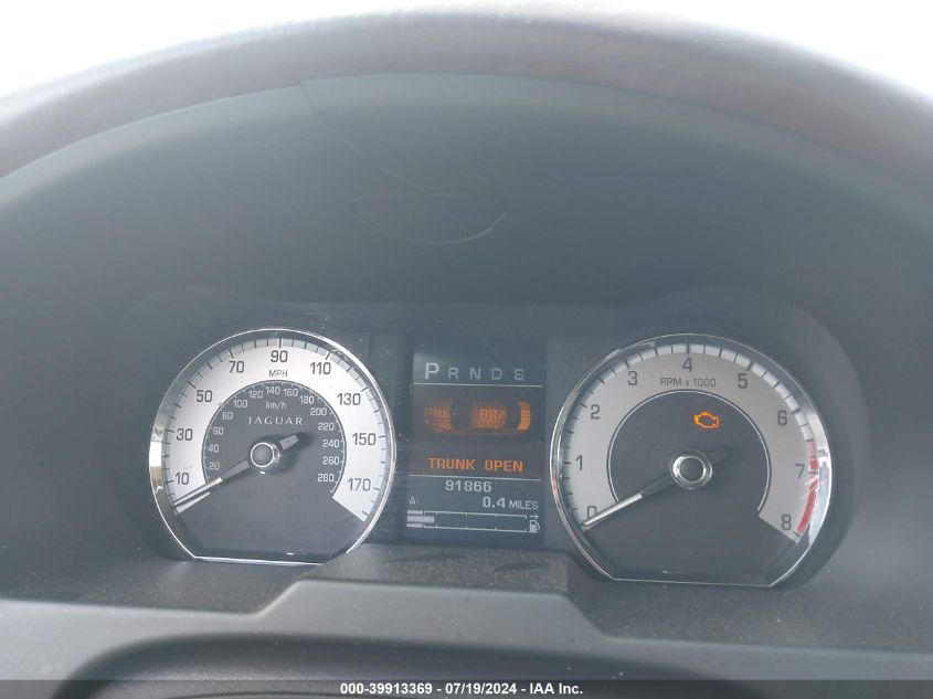 2011 Jaguar Xf Premium VIN: SAJWA0GB9BLS01803 Lot: 39913369