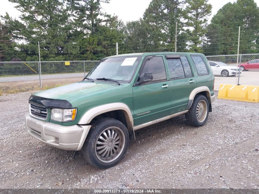 1998 Isuzu Trooper S VIN: JACDJ58X4W7910293 Lot: 39913371