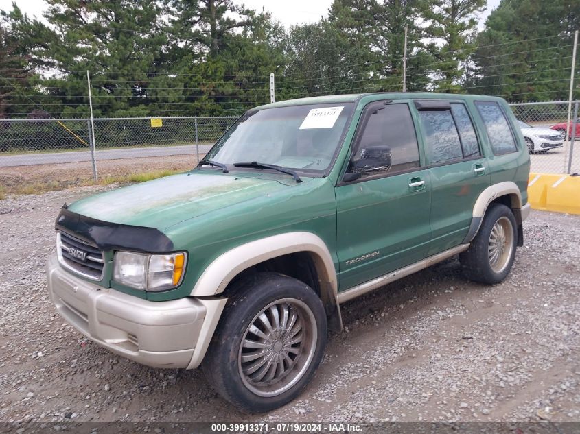 1998 Isuzu Trooper S VIN: JACDJ58X4W7910293 Lot: 39913371