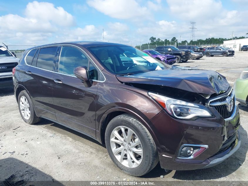 2020 Buick Envision Fwd Preferred VIN: LRBFXBSA2LD211218 Lot: 39913375