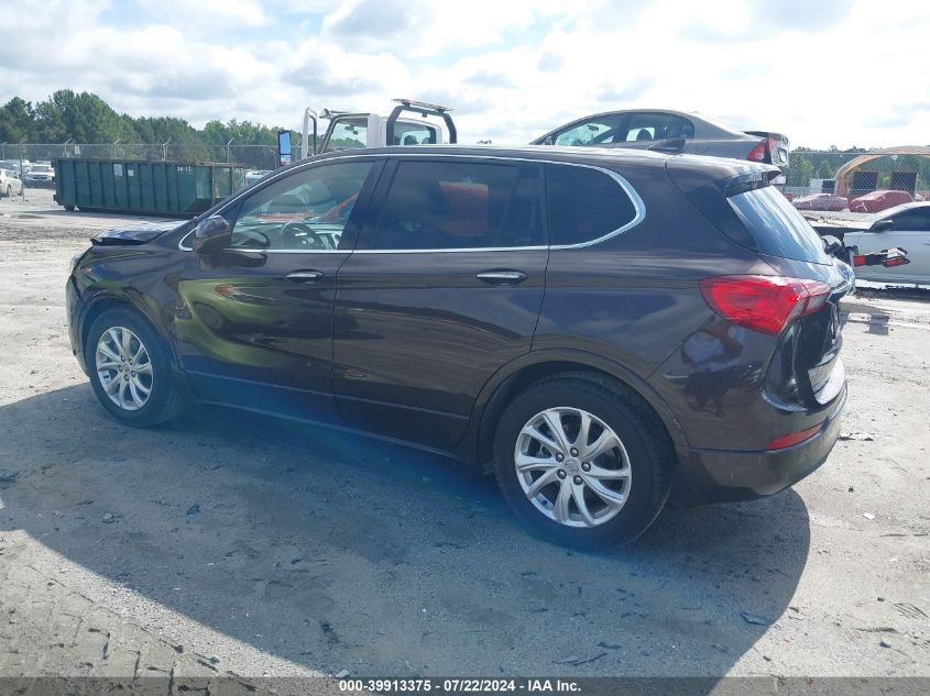 2020 Buick Envision Fwd Preferred VIN: LRBFXBSA2LD211218 Lot: 39913375