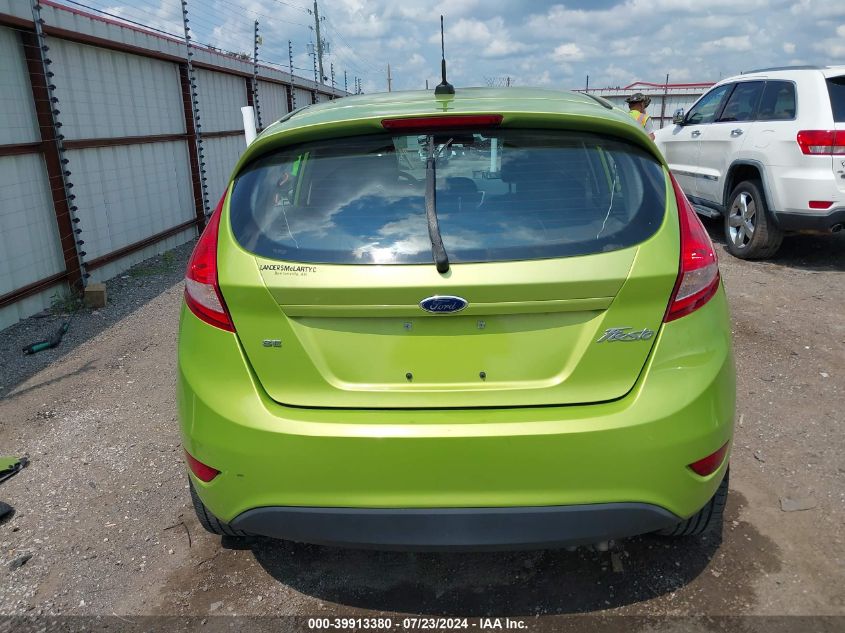 2012 Ford Fiesta Se VIN: 3FADP4EJ9CM117539 Lot: 39913380