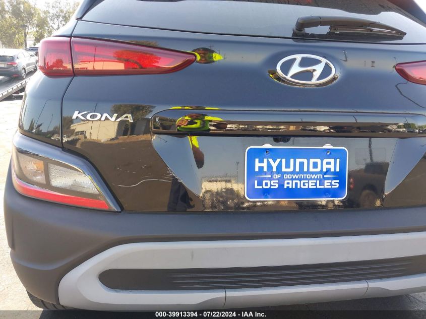 2023 Hyundai Kona Sel VIN: KM8K62AB0PU970724 Lot: 39913394