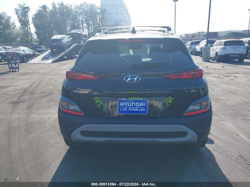 2023 Hyundai Kona Sel VIN: KM8K62AB0PU970724 Lot: 39913394