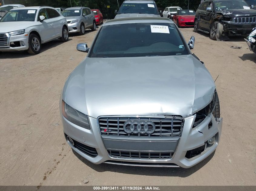 2012 Audi S5 4.2 Premium Plus VIN: WAUVVAFR4CA031248 Lot: 39913411