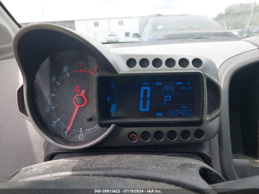 2012 Chevrolet Sonic 2Ls VIN: 1G1JA6SH8C4163198 Lot: 39913422