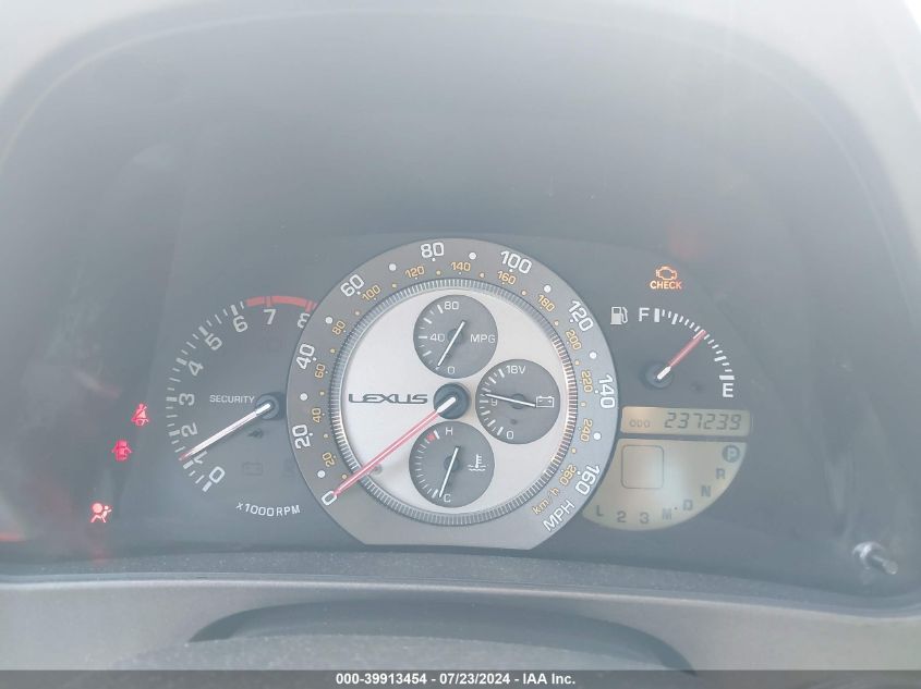 2001 Lexus Is 300 VIN: JTHBD182710021324 Lot: 39913454