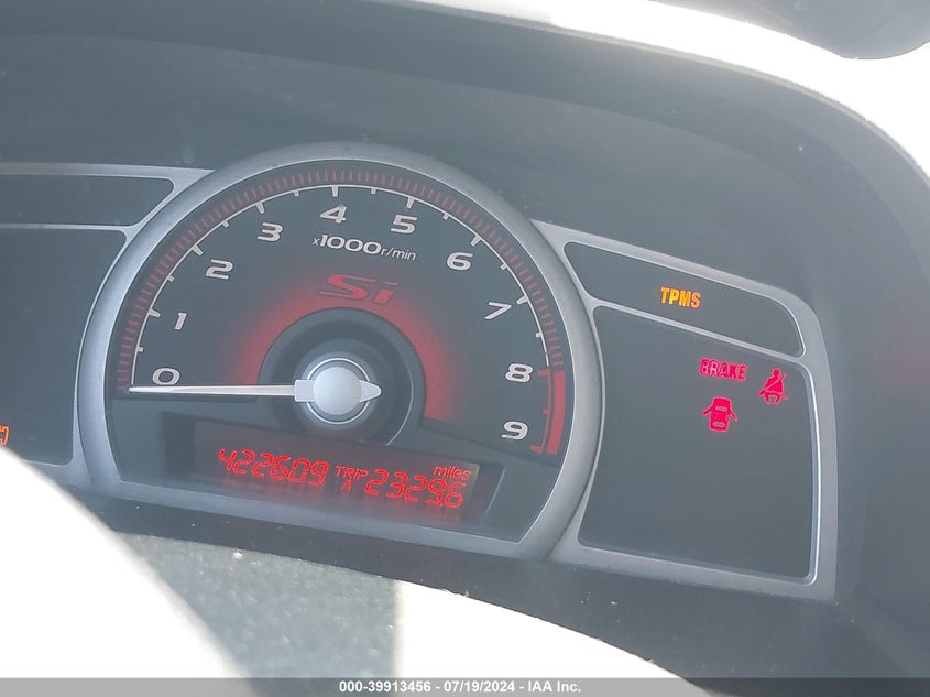 2008 Honda Civic Si/Si Mugen VIN: 2HGFA55548H700606 Lot: 39913456